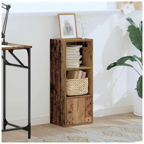 Libreria Legno Vecchio 31x24x77 Cm In Legno Multistrato - Foto 3