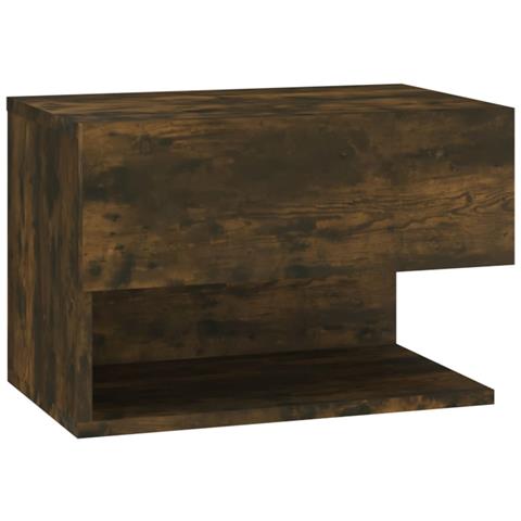 Lusso Casadino -  Comodino A Muro Rovere Fumo - Foto 1