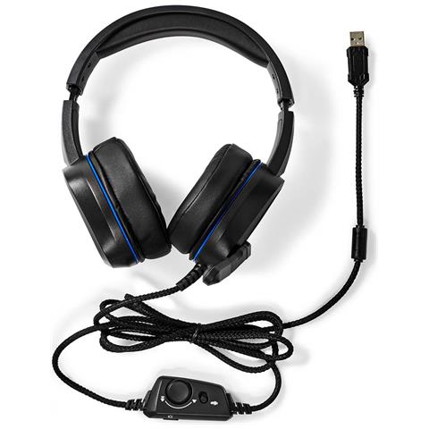 Cuffie a Padiglione GHST410BK Gaming con Surround 7.1 Telecomando Integrato Colore Nero - Foto 1
