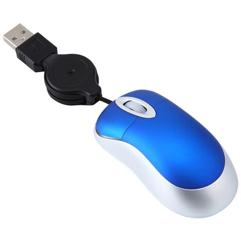 Mini Mouse Retrattile - Design Compatto Per Una Facile Portabilità Blue - Foto 1