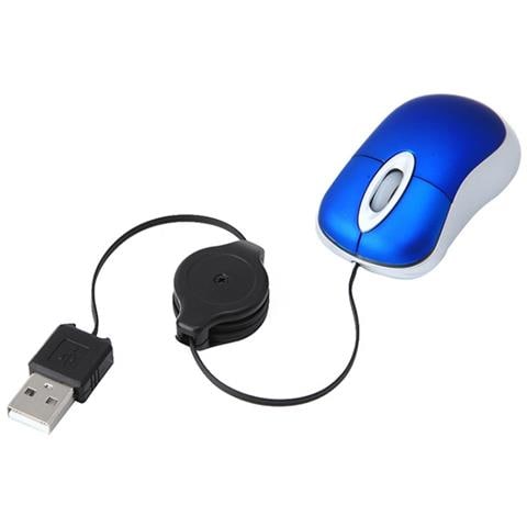 Mini Mouse Retrattile - Design Compatto Per Una Facile Portabilità Blue - Foto 2