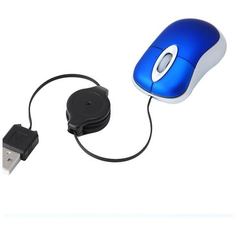 Mini Mouse Retrattile - Design Compatto Per Una Facile Portabilità Blue - Foto 4