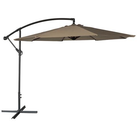 Oahuombrellone Rotondo Diametro 3,50m Color Tortora - Foto 1