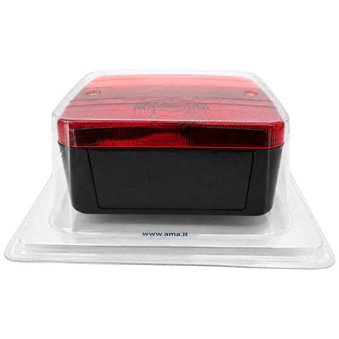 Fanale Posteriore Dx Senza Luce Targa 100x95x50mm Confezione Da 2 Pezzi - Foto 5
