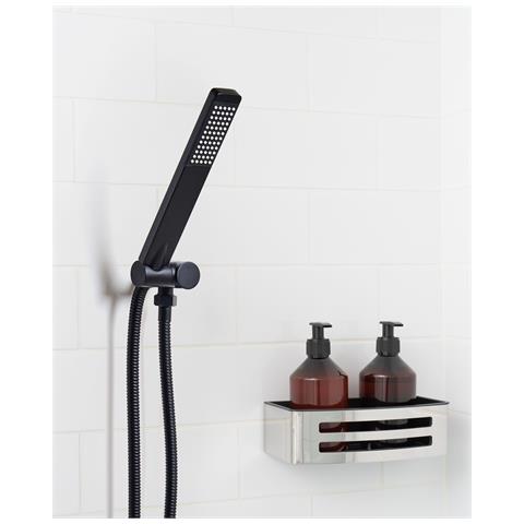 Soffione Doccia Chilapa Ottone Nero - Foto 1