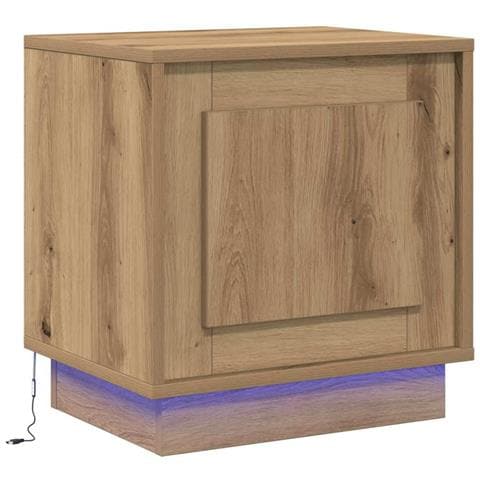 Armadio da Notte con Rovere artigianale 44 x 34.5 x 45 cm - Foto 1
