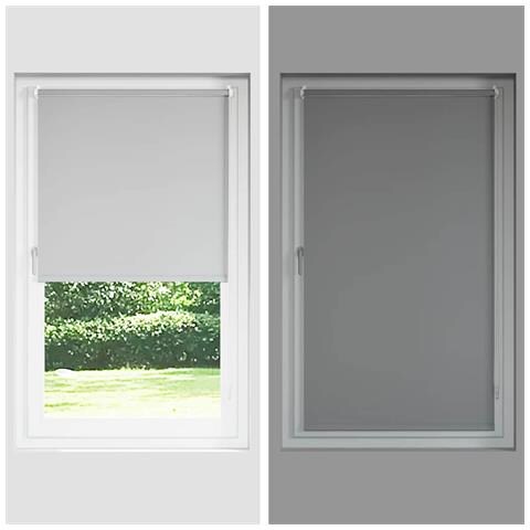 Tenda a Rullo Oscurante 40x150 cm Larghezza Tessuto 35,7 cm - Foto 9