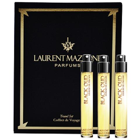Set Trio, Laurent Mazzone, Black Oud, Estratto Di Profumo, Per Uomini, 3 Pz, 15 Ml - Foto 1