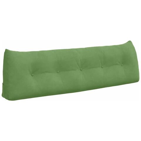 Cuscino per Schiena Verde chiaro 160 x 24 x 50 cm Velluto - Foto 1