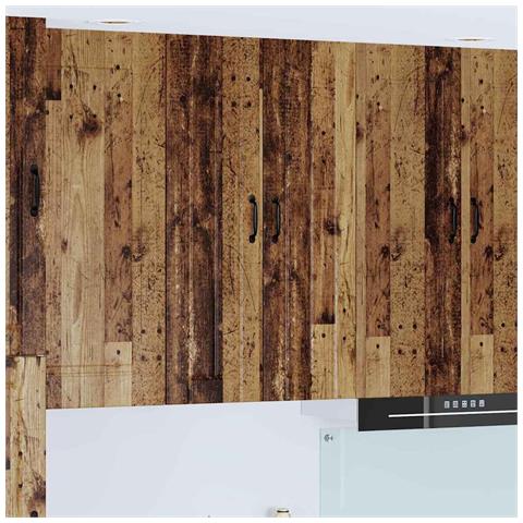 Mobile da cucina con lo scaffale Legno vecchio 60 x 31 x 100 cm - Foto 2