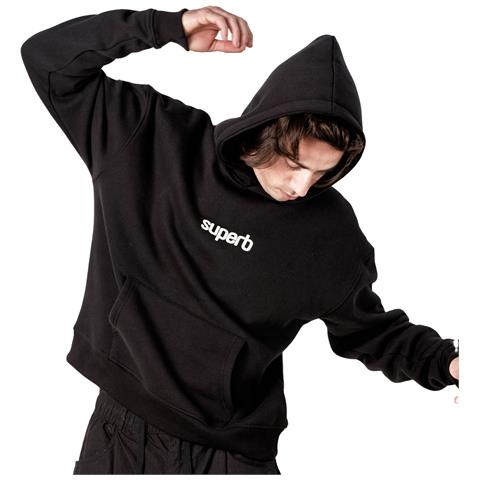 Felpa Oversize Con Cappuccio Gonfio Da Uomo Hexaline Sprb6500 - Foto 2