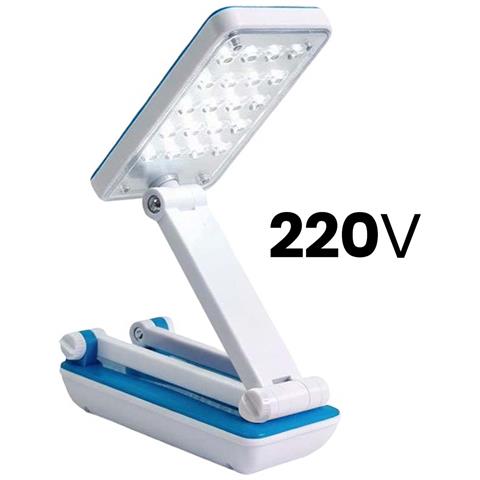 Lampada Da Scrivania 24 Led Smd 3 Intensità Regolabili Pieghevole - Foto 2