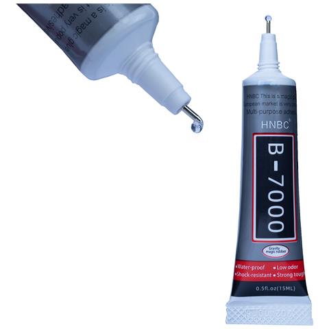 Colla Universale B-7000 15ml - Precisione E Durata | Multiuso: Elettronica, Gioielli, Ceramica | Resistente All'acqua E Temperatura - Foto 1
