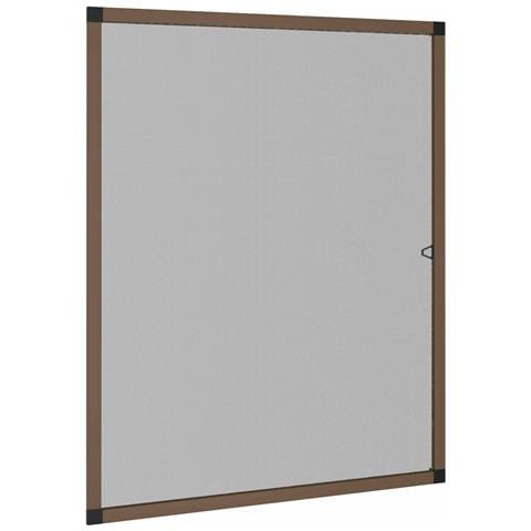 Zanzariera per finestre Marrone 120 x 140 cm - Foto 1