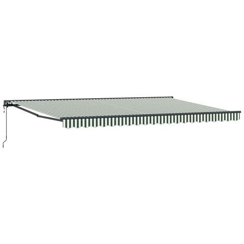Struttura della tenda Verde e Bianco 500 × 300 cm - Foto 1