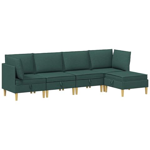 Set di divani modulari con spazio di archiviazione 5 pcs - Foto 1