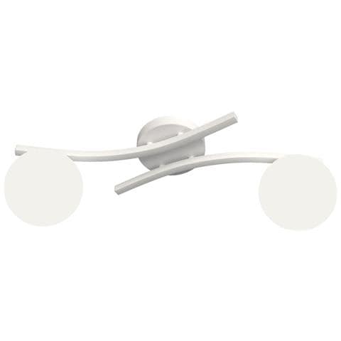 Lampada Opus In Acciaio Bianco Opaco - Foto 1
