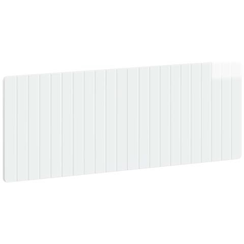 Testiera da Muro ZWOLLE Bianco Lucido Legno ingegnerizzato - Foto 1