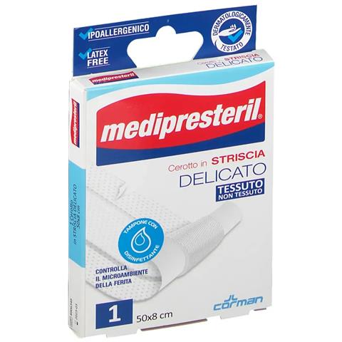 Cerotto in Striscia Medipresteril Delicato Tnt 50X8CM - Foto 1