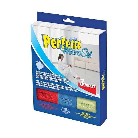 conf. 3 Panno microfibra 35x40cm microfibra 0264H - Foto 1