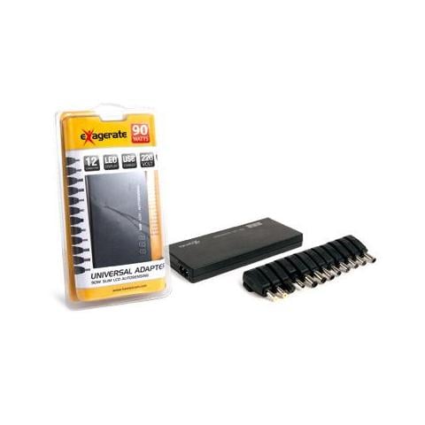 XPWNB90ALCD Alimentatore Universale per Notebook 90W Slim LCD Autosensing con porta USB - Foto 2