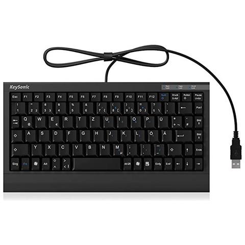 Tastiera USB 12509  (Layout Inglese US) Colore Nero - Foto 2