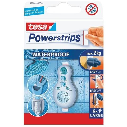 pz. 1 Strisce biadesive Powerstrips Waterproof 59774-000-00 - Foto 1