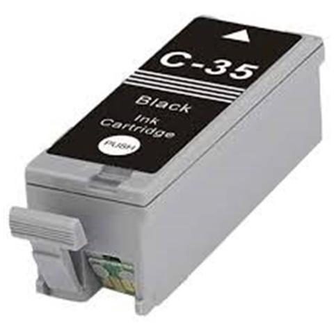 Cartuccia Canon Pgi-35bk Nera Compatibile Per Canon Pixma Ip100, Ip100bat, Ip110, Ip110bat,tr150 1509b001 Pgi35 - Foto 1