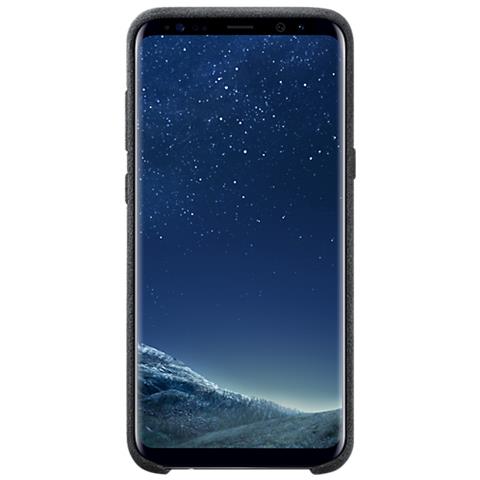 Alcantara Cover per Galaxy S8+ Colore Nero - Foto 2
