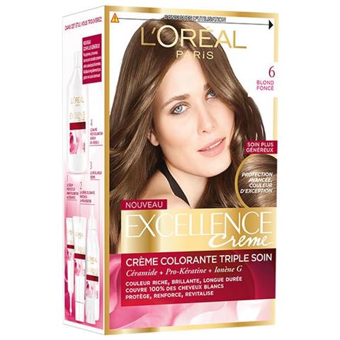 Excellence Creme Tinte 6 Rubio Oscuro - Foto 2