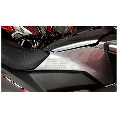 Protezione Serbatoio Antiscivolo Laterale per Moto Race Grip Evo, Trasparente, 16 x 5,5 cm, 2 Pezzi - Foto 3