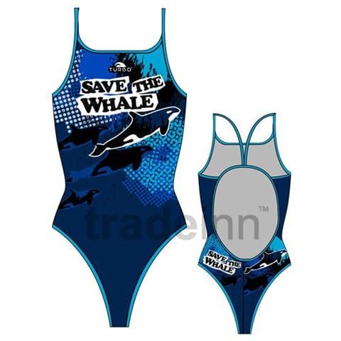 Costumi Da Bagno Turbo Save The Whale Costumi Donna Xxxl - Foto 1