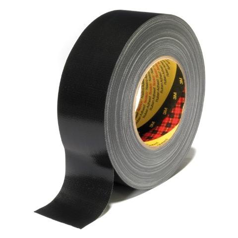 Mm X 50 M, Nero, 3m Nastro In Resina Gomma Reticolata, Nero, 25 1 Pezzo - Foto 1