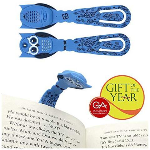 Flexilight Pals Lettura Del Led Luce Del Libro Della Clip Sul Dono Della Lampada Regolabile Viaggio Bookmark (owl (pal)) - Foto 1
