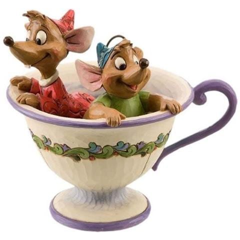 Statuetta - Disney Trad - Jack & Gus Cup - Licenza Ufficiale Cenerentola - Enesco - Foto 1