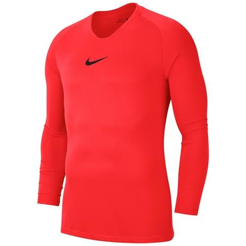 Dry Park First Layer Longsleeve Uomo Rosso Maniche Lunghe A Compressione Numero: S Eu - Foto 2