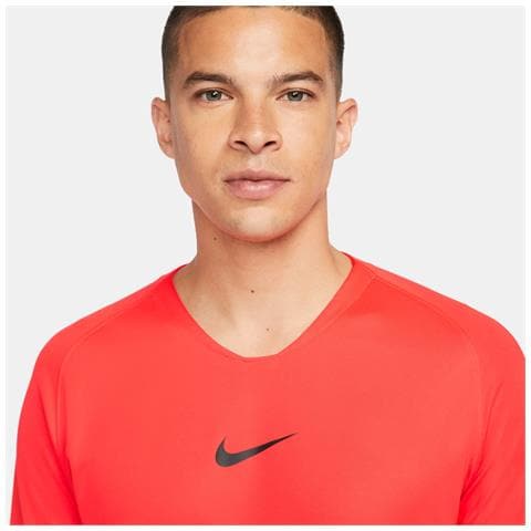 Dry Park First Layer Longsleeve Uomo Rosso Maniche Lunghe A Compressione Numero: S Eu - Foto 6