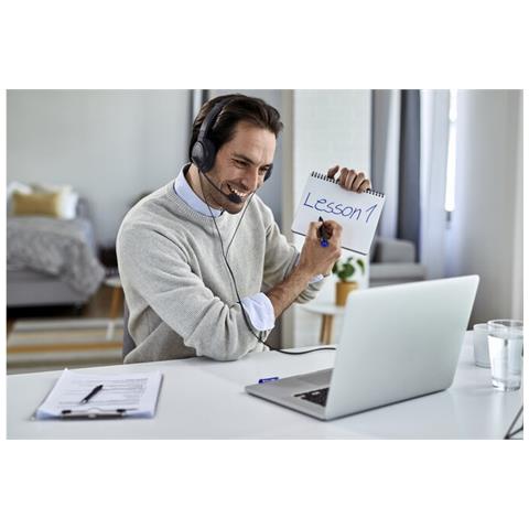 USB Hi-Fi Headphones - Cuffie con microfono - on-ear - cablato - Foto 10
