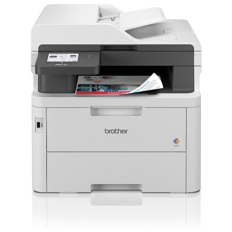 Stampante Multifunzione MFC-L3760CDW Laser LED a Colori Stampa Copia Scansione Fax A4 26 ppm Wi-Fi / Ethernet / USB - Foto 1