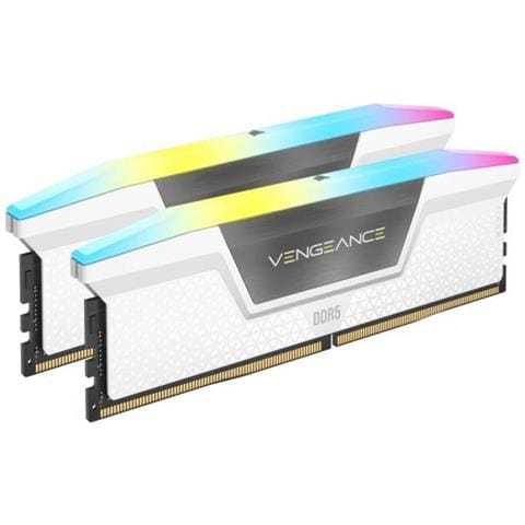 Memoria DIMM Vengeance RGB CMH32GX5M2E6000C36W 32 GB (2 x 16 GB) DDR5 6000 Mhz CL36 - Foto 2