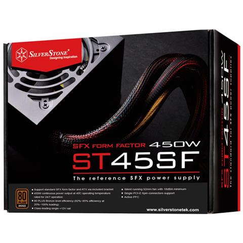 ST45SF alimentatore per computer 450 W 20+4 pin ATX SFX Nero - Foto 1