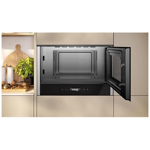 Forno Microonde NR4WR21N1 Da Incasso con Grill Capacità 21 Litri Potenza 900 Watt Colore Nero - Foto 2