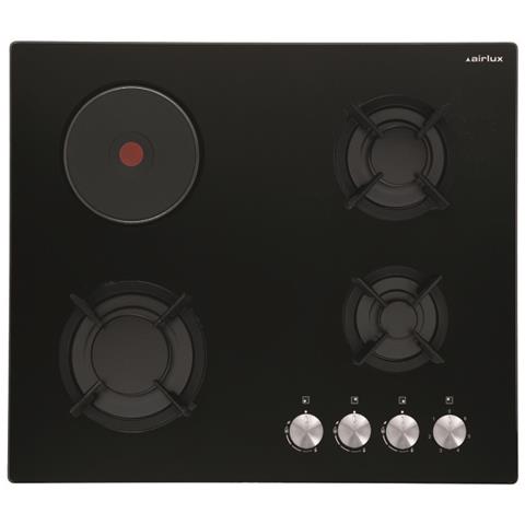 AV647HBK piano cottura Nero Da incasso Combi 4 Fornello (i) - Foto 1