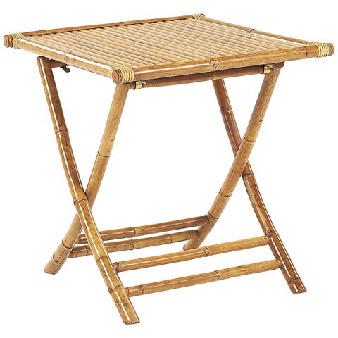 Set Bistrò In Legno Di Bambù Chiaro E Bianco Sporco Atrani /molise - Foto 7