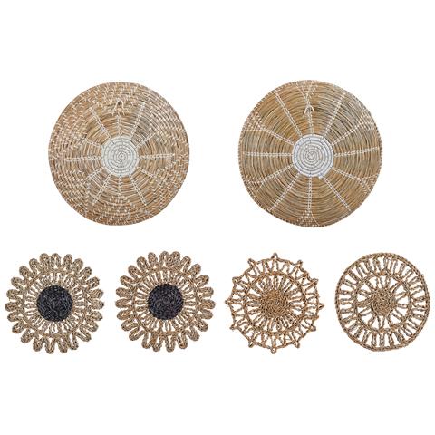 Set Di 6 Decorazioni Da Parete Alghe Marine Multicolore Pintano - Foto 2