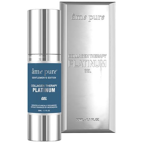 Gel Collagene Platino Per Uomini | Ringiovanimento Della Pelle Levigante E Senza Imperfezioni - Foto 3