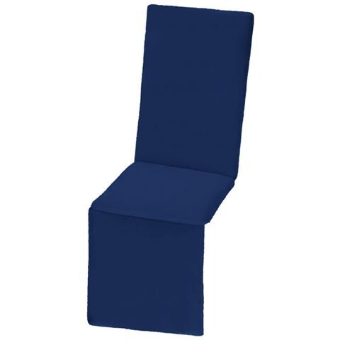 Materassino Cuscino Per Lettino Sole Spiaggia Con Poggiapiedi Sdraio Piscina Garden Materassino Blu Tu - Foto 1