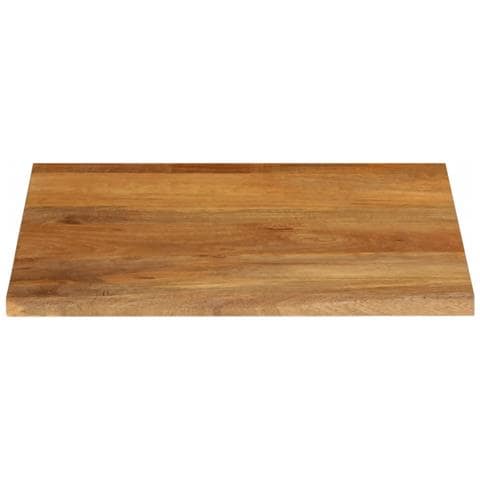 Piano Tavolo Bordi Vivi 40x40x3,8 Cm In Legno Massello Di Mango - Foto 3