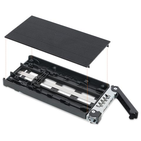 ToughArmor MB833M2K-B Contenitore di Unità di Archiviazione Box Esterno SSD M. 2 Colore Nero - Foto 7