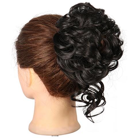 Chignon Lungo Che Avvolge Il Parrucchino Scruchie - Foto 2